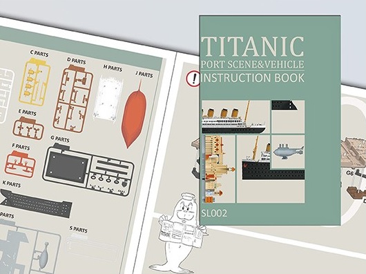 SL-002 Titanic - Port Scene & Vehicle Suyata