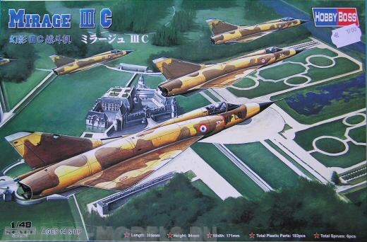 80315 Самолет MIRAGE III С Hobby Boss