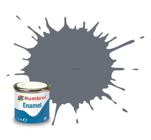 AA0059 Краска эмалевая No 5 Dark Ad Grey - Gloss - Tinlet No 1 (14ml)