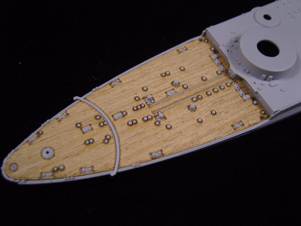 AW20018 Деревянная палуба для Italian Navy RN Roma