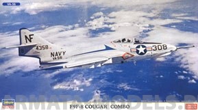 02036 Самолет  F9F-8 Cougar Combo