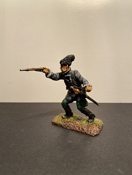 5144ТБ ВИМ, махновец стреляющий из обреза, анархистское движение, Гражданская война в России, 1/35