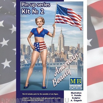 Набор фигурок MB24002 Серия пин-ап, набор №2. Бетти