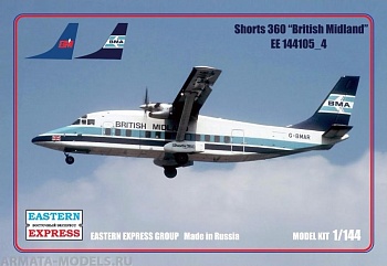 ЕЕ144105_4 Short-360 British Midland