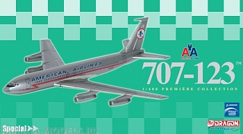 55810Д Самолет в сборе American Airlines 707-123