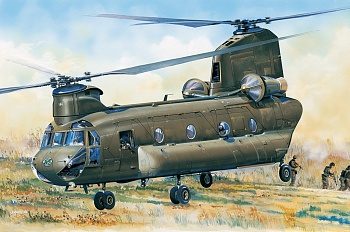 81773HB Сборная модель Вертолет CH-47D CHINOOK