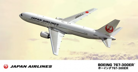10713-Пассажирский самолет JAL B767-300 Hasegawa