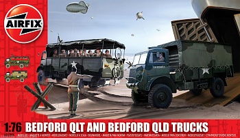 A03306 Сборная модель автомобиля Bedford QLD/QLT Trucks