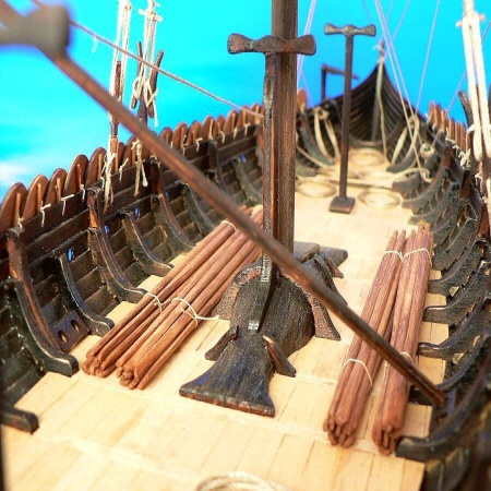 DSK006 Viking ship Gokstad, IX век Dusek