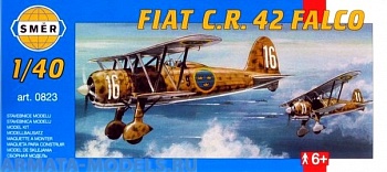 0823SM Самолёт  Fiat C.R.42 FALCO (1:48)