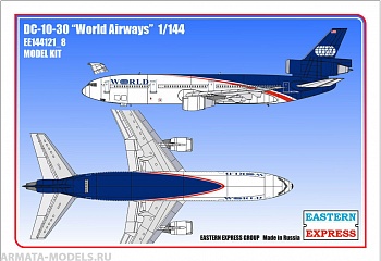ЕЕ144121_8 Авиалайнер DC-10-30 World Airways