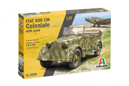 6550ИТ Штабная машина CAR 508CM (10013160/011122/3526709, ИТАЛИЯ) Italeri